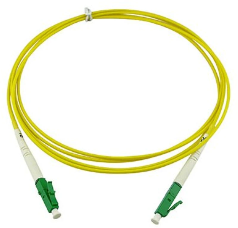 BlueOptics Simplex LWL Patchkabel LC- APC Singlemode 20 m Yellow